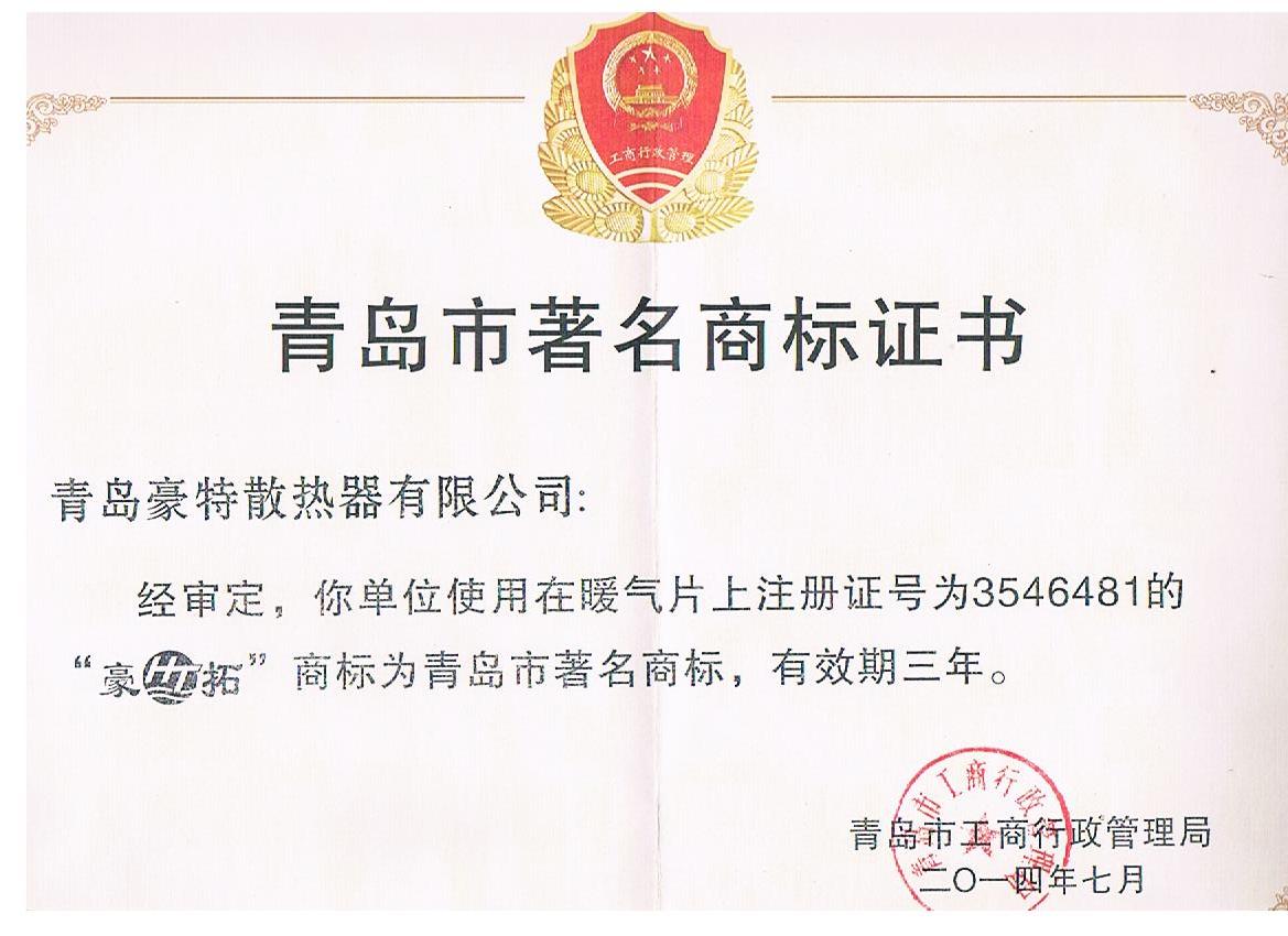 著名商標(biāo)
